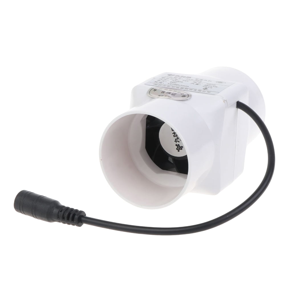 OOKWE 50mm Exhaust Fan Pipe Duct Fan Bathroom 110V 220V Extractor Ventilation Kitchen