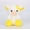 Yellow, variant on Kawaii Cow Plush Toy - 10" Ultra-Soft Stuffed Animal, Cute Plushies for Kids