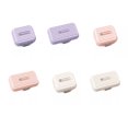 thumbnail image 3 of Maytalsory Small Pill Organizer Box Weekly Pill Box a silicone For Travel Daily Case Features Enlarged Lids Wider, 3 of 6