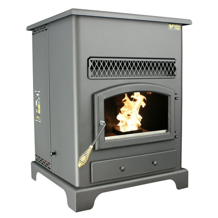 US Stove 2,200 Sq. Ft Pellet Heater with Ash Pan