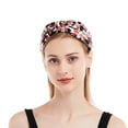 GEZHEN Print Colorful Headband Top Knotted For Women Elastic Head Wrap