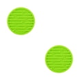 thumbnail image 3 of Posavasos Cateissary 4 piezas redondos resistentes al calor Drenaje Verde 2Conjunto, 3 of 6