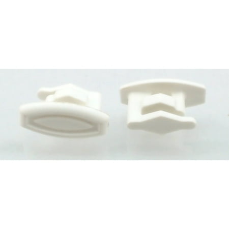 General Electric End - Rack Slide End Cap, 2 Pack for General Electric, Hotpoint, AP4484666, WD12X10304