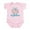 Petal Pink, variant on CafePress - Big Deal Ring Bearer Infant Bodysuit - Baby Light Bodysuit, Size Newborn - 24 Months