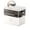 White, variant on Yoloke 3-Tier Medicine Storage Box, Empty Family Emergencies First Aid Kit Container, Portable Plastic Medicine Storage Organizer Holder Multipurpose Box with Handle for Home, Travel
