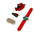 thumbnail image 4 of Slap Bracelet, Felt Material Christmas Clapping Circle  For Christmas For Outdoor For Party, 4 of 8