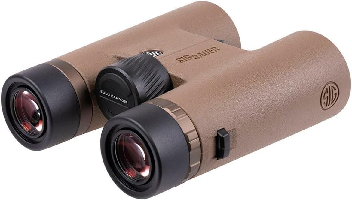 SIG SAUER Canyon HD 10x42 Binoculars IPX-7 Rated Waterproof with Multicoated Lense (Flat Dark Earth)