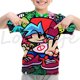 thumbnail image 3 of Camiseta Funkin de viernes por la noche para niños, camiseta divertida de manga corta con dibujos animados del juego FNF, camiseta 3D de verano para niños, ropa kawaii para niños, camiseta de anime, 3 of 5