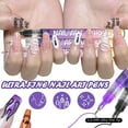 thumbnail image 2 of 12 Colors Nail Art Pens Set, 2025 New Nail Art Markers for Gel Nails, DIY Nail Art Marker Drawing Painting Liner Pen, Nail Art Tools for Graffiti Dotting Drawing Painting Point Liner DIY (1 Set), 2 of 7