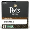 Peet?s Coffee Sumatra K-Cup Coffee Pods for Keurig Brewers, Dark Roast, 32 Pods