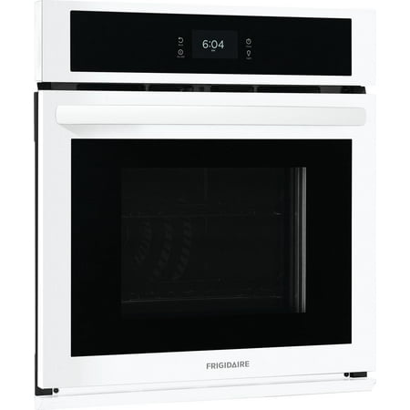 Frigidaire - 27" Built-in Single Electric Wall Oven with Fan Convection - White