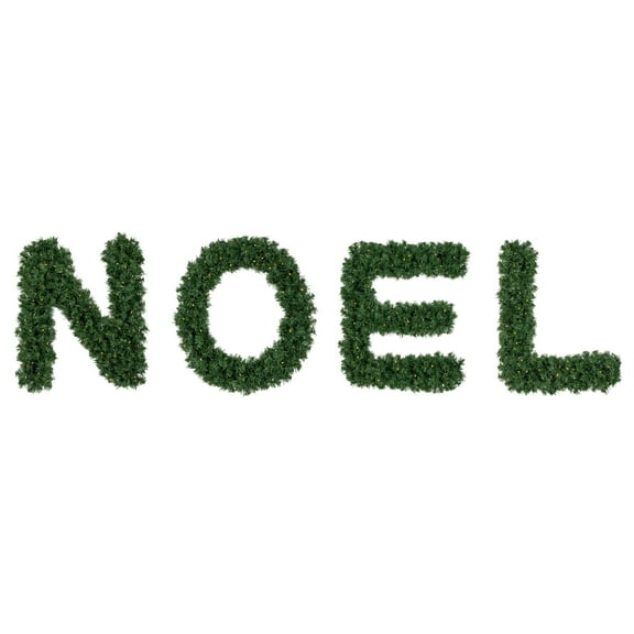 Northlight Pre-Lit Noel Artificial Pine Christmas Yard Decoration - 5.5'