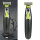 thumbnail image 3 of Recortadora de barba eléctrica con carga USB, bajo nivel de ruido, dientes de doble cara, lavable, herramienta para recortar la barba de hombres para viajes en casa, 3 of 15