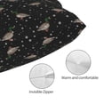thumbnail image 3 of Kdxio Cotton Pillow Cases 16"x24" Pillowcases,Soft and Breathable Bedroom Pillow Cases-Mallards And Snowflakes-No Pillow Core, 3 of 5