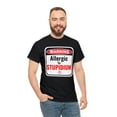 thumbnail image 4 of DJH Apparel | Allergic To Stupidium Funny  / Comical  Unisex T-shirt, 4 of 5