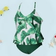 thumbnail image 1 of Girls Swim Suits Green Girls Swimsuit One Piece Quick Drying Bathing Suit 4-5 Years, 1 of 3