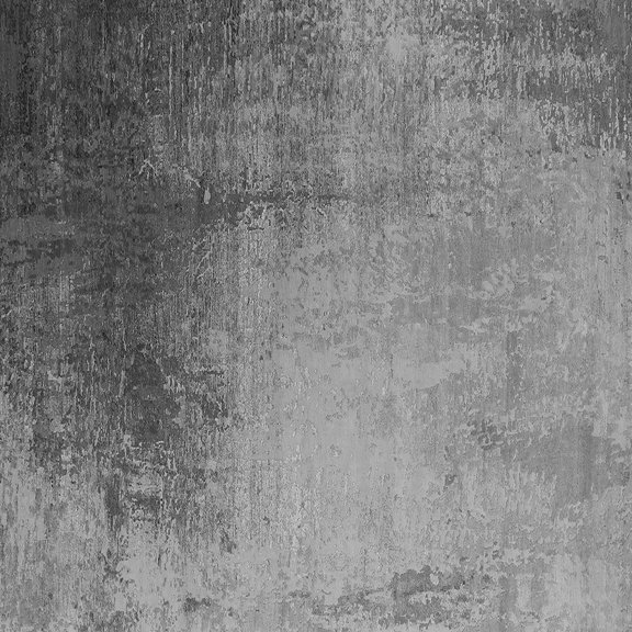 Ahgly Company Indoor Square Oriental Gray Industrial Area Rugs, 3' Square