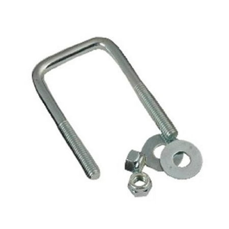 Smith U-bolt - C.E. Smith 15252 U-Bolt Kit - Square - Zinc