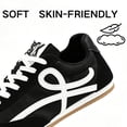 thumbnail image 5 of CHICVOMEY Sneaker for Men Rubber Sole Lightweight Non Slip Walking Shoes Retro Casual Comfortable Spring Summer Work Sneakers, 5 of 7