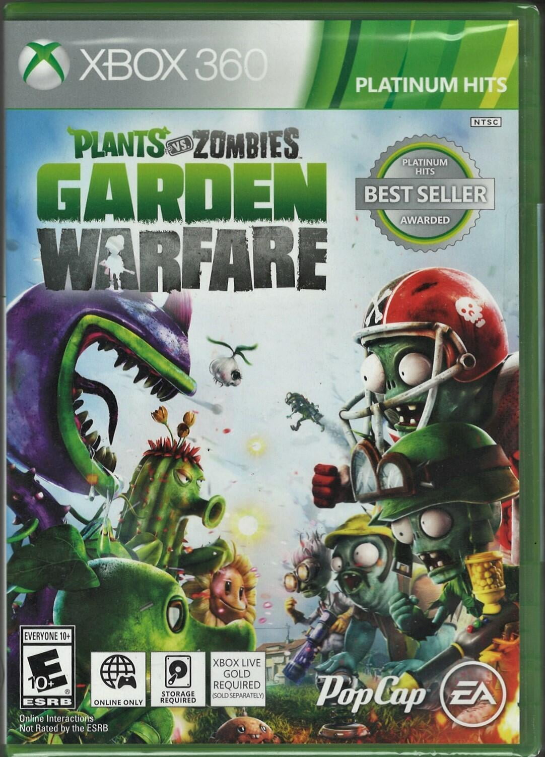 Plants vs Zombies: Garden Warfare (Platinum Hits) Xbox 360 (Brand New  Factory Se-0014633730388 - Walmart.com