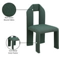 thumbnail image 2 of Meridian Furniture Bennett Green Boucle Fabric Dining Chair (Set of 2), 2 of 8