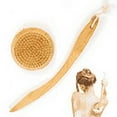 thumbnail image 7 of Tada Natural Beauty Wooden Body Brush with Long Detachable Handle, 7 of 7