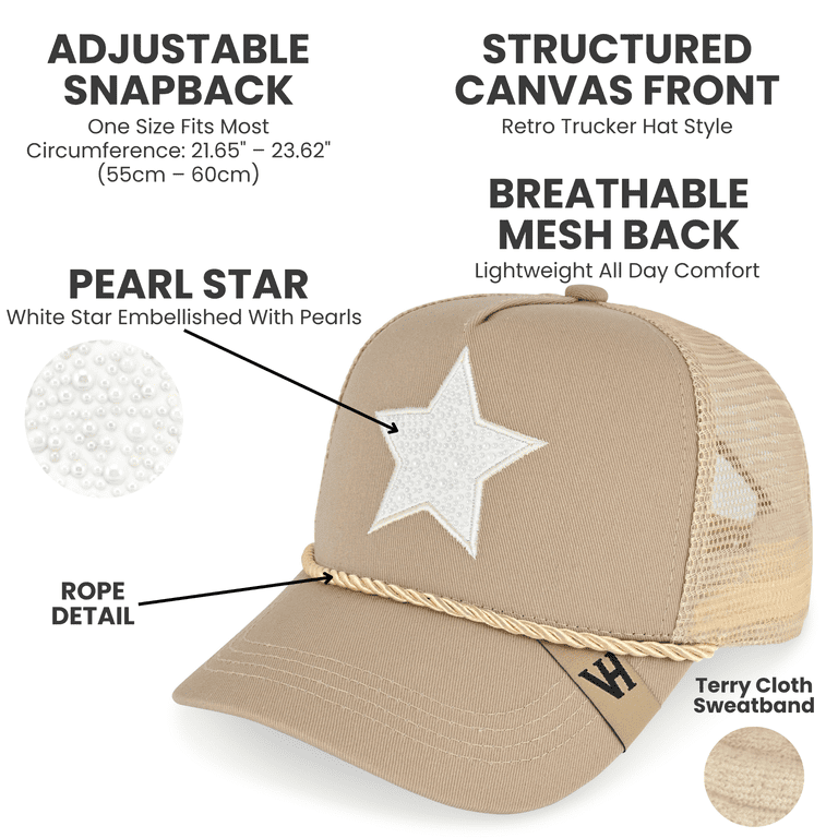Vintage Havana Trucker Hats Women & Men | Mesh Adjustable  display picture 1