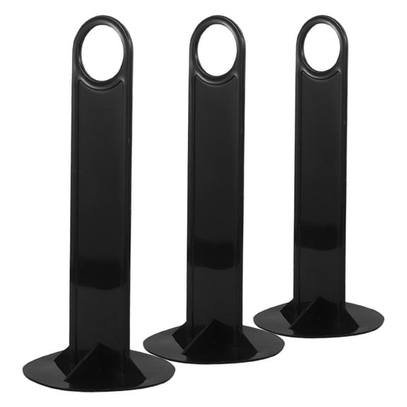 Tineasur 3-Pack Plastic Football Training Cone Holder Tray Rack Portable Soccer Equipment Stand
