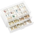 thumbnail image 1 of Joyero ProCase, organizador de pendientes, 3 cajones, 1 of 7