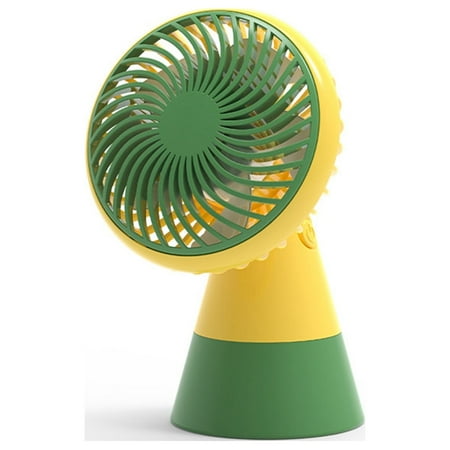 

Nhthy USB Charging Folding Windmill Fan ABS 3 Gears Handheld Desktop Office Fan USB Powered Low Noise Summer Portable Mini Fan Adjustable Head Long Battery Life. Yellow