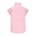 thumbnail image 6 of Puffer Vest for Women Sleeveless Zip Up Stand Collar Padded Jackets with Pockets Pink XL, 6 of 9