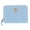 Light Blue, variant on Premium Faux Leather Quilted Look Zip Around Card Case (Women)