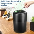 thumbnail image 2 of 2 Pack Air Purifiers for Bedroom Home with Aromatherapy Function,Small Air Purifier with Nightlight Speed Control,24dB Low Noise for Better Sleep,For Pet Room Dorm Kitchen,P60 (Black), 2 of 4