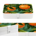 thumbnail image 4 of Tangerine Portable PU Leather Jewelry Storage Box with Removable Compartment, Earring Holder, Bracelet Holder, and Jewelry Stand, 4 of 6