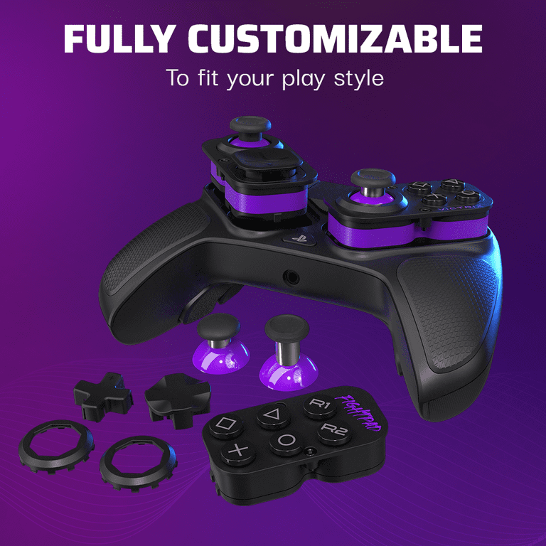 PDP Victrix Pro BFG Wireless Controller for PS4/PS5/PC, Sony 3D Audio,  Modular Back Buttons/Clutch Triggers/Joystick