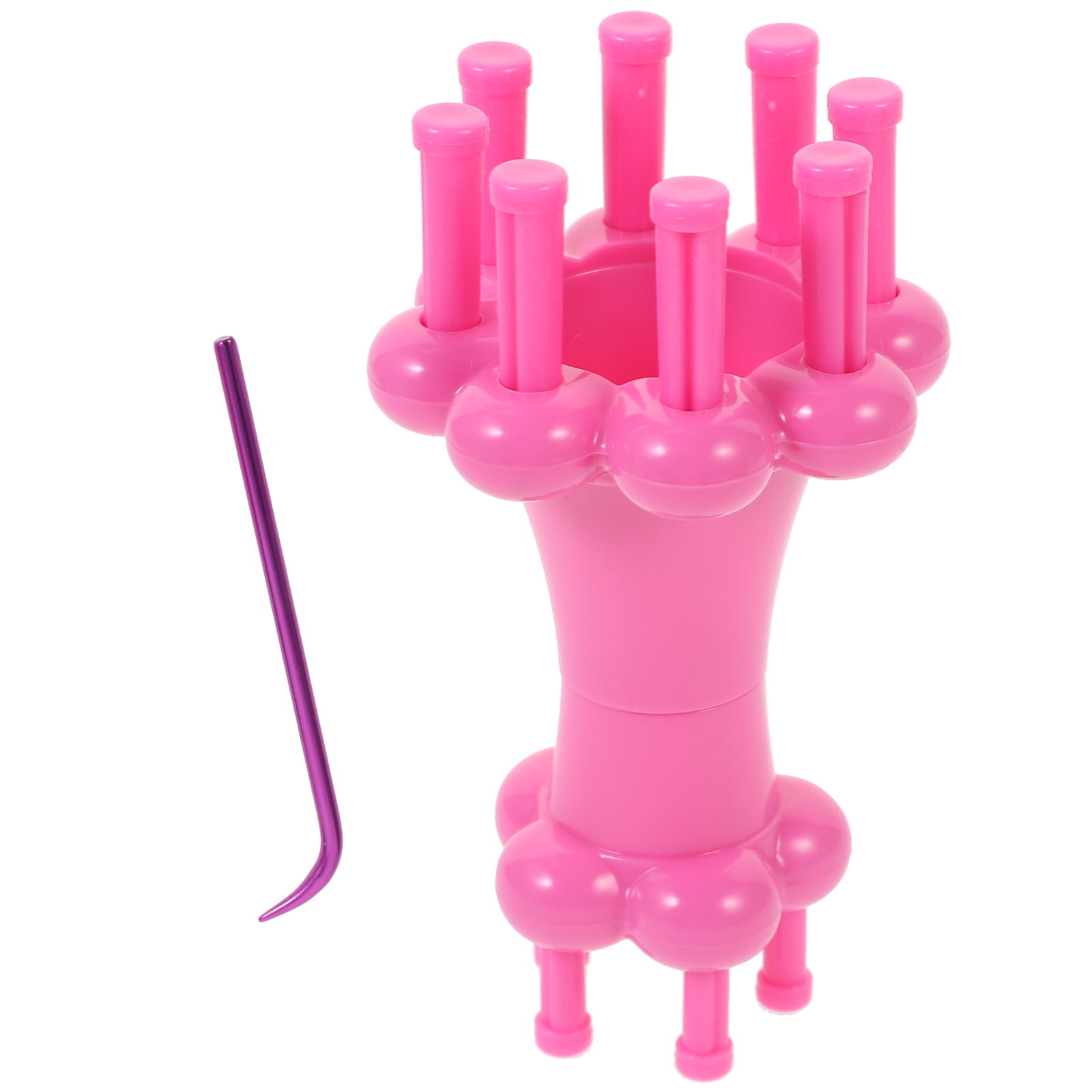 NUOLUX Knitting Loom Knitted Looms Rope Machine Crochet Rotating Round