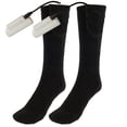 thumbnail image 1 of Calcetines térmicos eléctricos con batería recargable de 2200mAh, medias térmicas con 3 Ajustes de calor, para invierno, 1 of 4