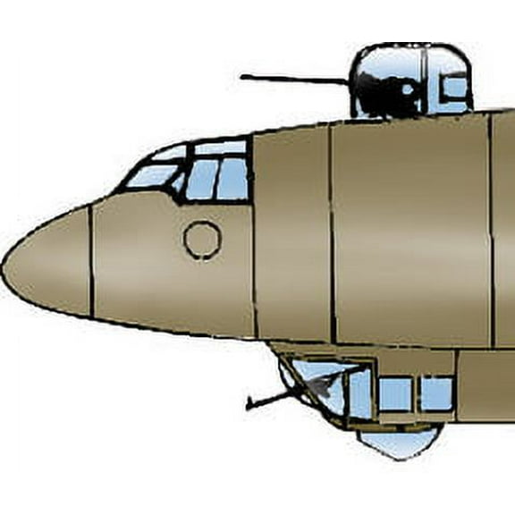 Fw 200 Condor Vacuform Canopy / Glazing for Revell (1/72 model kit accessory)