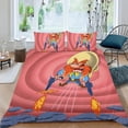 thumbnail image 2 of Yosemite Sam Conjunto de sábanas temático, trío de piezas, cómodo y amigable con la piel, diseño único, regalo de decoración para el hogar para familiares, amigos y fans,135cm *200cm, 2 of 6