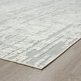 thumbnail image 5 of Bliss Rugs Modern Abstarct Indoor Outdoor Runner Rugs for Patio, Hallway, Entryway, Deck, Gray ,2' x 8', 5 of 7