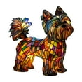thumbnail image 2 of Yorkshire Terrier Lamp, Stained Glass, Dog Series Art Night Light, Stained Resin French Bulldog Tabletop, Pet Dog Themed LED Table Light, Fun Gift for Dogs Lovers, 2 of 6