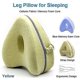 thumbnail image 2 of Almohada ortopédica para la rodilla con alivio de la ciática, almohada para la rodilla que alivia la espalda de la espuma viscoelástica de la ciática Pai. Afortunado Sencillez, 2 of 5