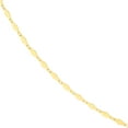 thumbnail image 4 of 14K Yellow Gold Women's 7.25" Mirror Diamond Shape Link Bracelet, 4 of 4