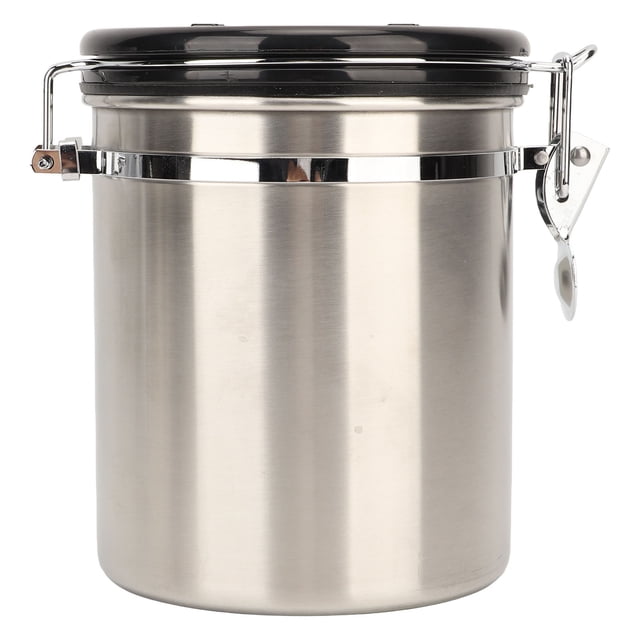 Recipiente hermético para café, recipiente hermético para café de acero inoxidable, recipiente hermético para café, recipiente hermético para café de acero inoxidable, rendimiento inigualable