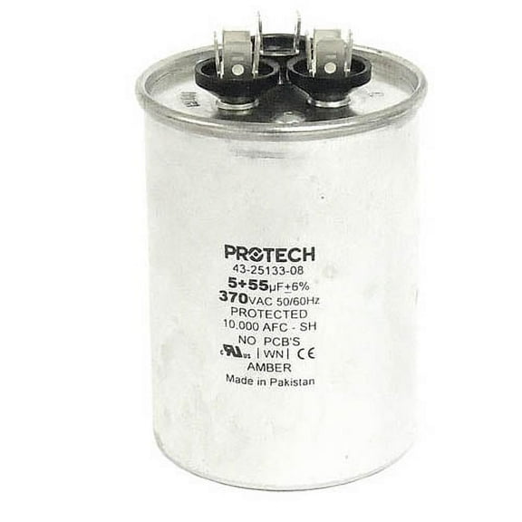 43-26261-17 - OEM Rheem Upgraded Replacement Capacitor 55/5 370
