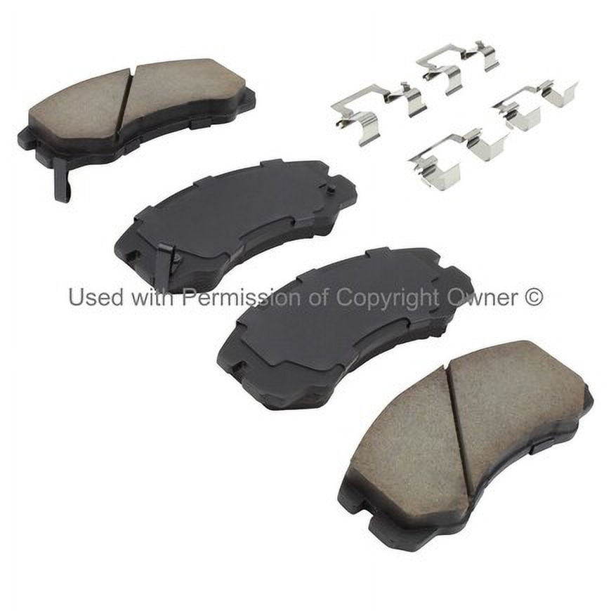 Mpa Electrical 1003-0579C Quality Built Disc Brake Pad Set   Black Series,