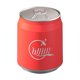 thumbnail image 1 of Cubo de basura con forma de lata de cola, pequeño contenedor de basura, tipo prensa, bote de basura Rojo, 1 of 9