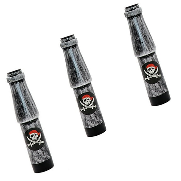 Telescope Spyglass Toy Set for Kids Adults 3 Piece Novelty Funny Accessories Adventure Pretend Play 3PCS