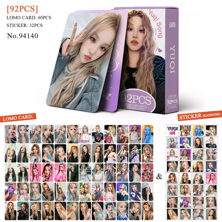 Brand name kaizukichin 92pcs (G)I-DLE Song Yuqi photo card