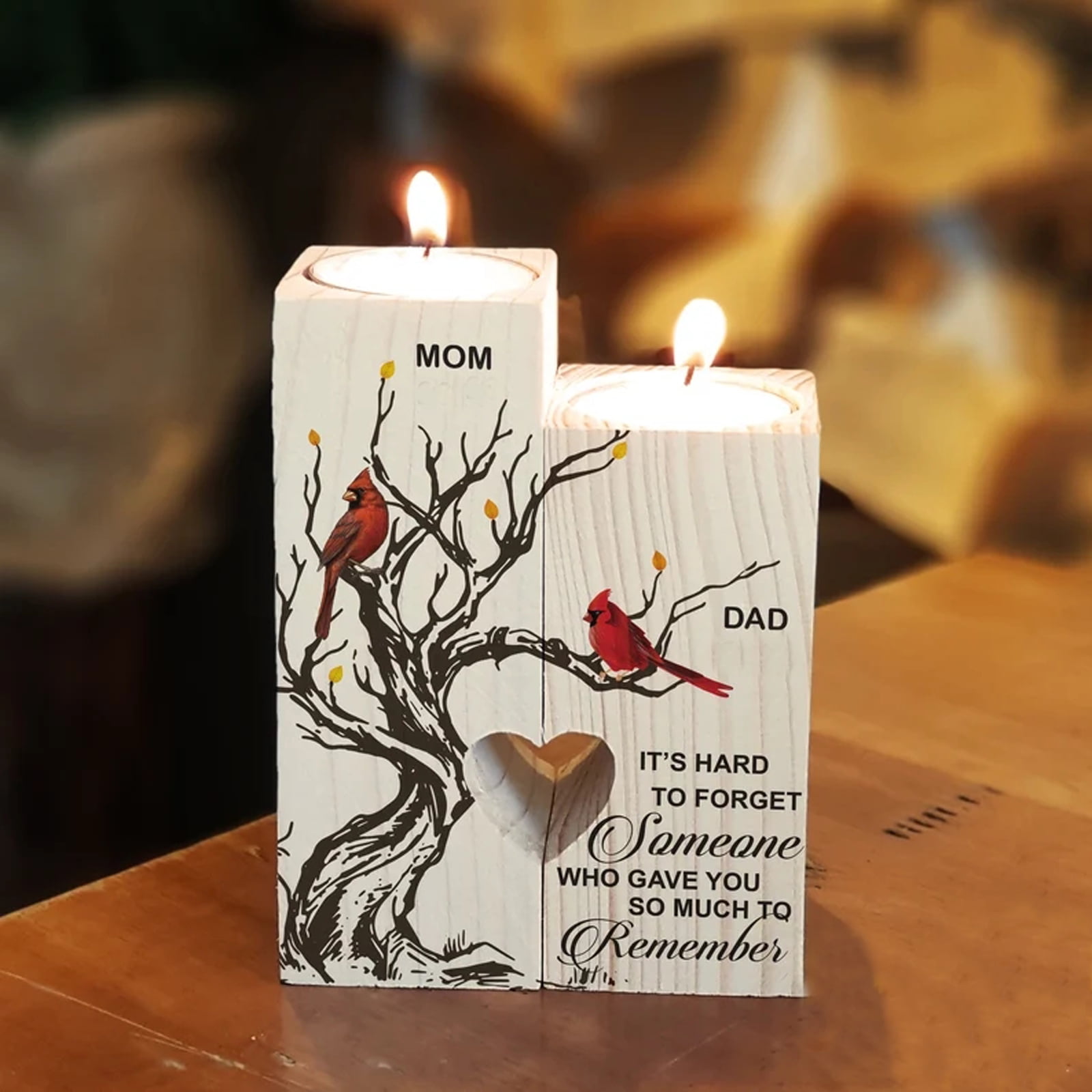 Pianpianzi Memento Candle Abstract Candle This Place down Candle Holder  Decorated Shaped Holder Heart Candle With Beautiful Wooden Candle Meaning  Home Decor 